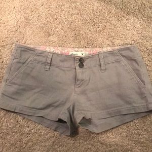 AE grey shorts